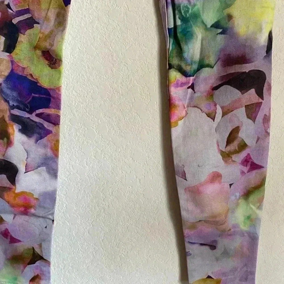 Ted Baker Electric Daydream Floral Multicolor Y2K Retro Skinny Stretch Jeans 25 - Picture 11 of 12